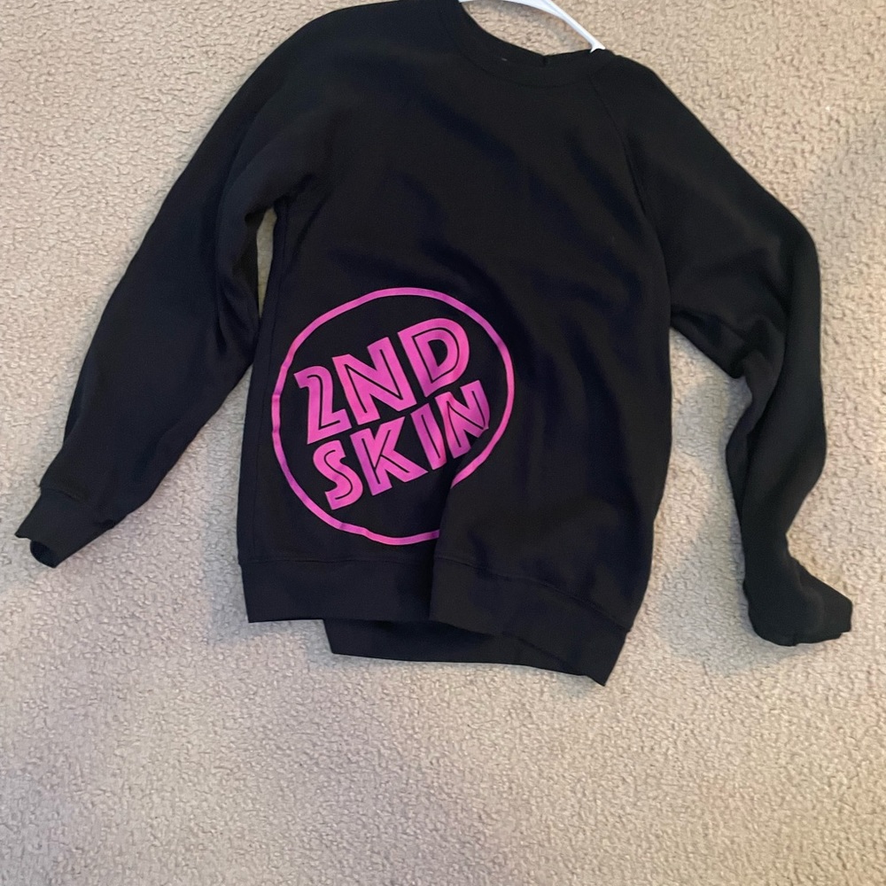 second skin dancewear crewneck